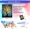 Tree of Life Paint by Numbers Kit for Adults,Butterfly Adult Paint by Number Kits,DIY Acrylic Paint by Number on Canvas for Home Wall Decor 16X20 Inch